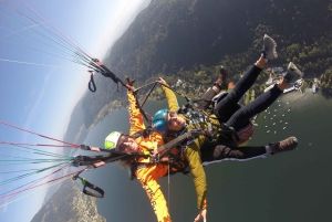 Voo duplo: Voo duplo panorâmico de parapente