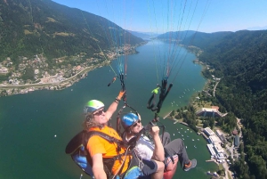 Voo duplo: Voo duplo panorâmico de parapente