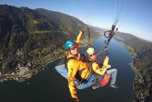 Voo duplo: Voo duplo panorâmico de parapente