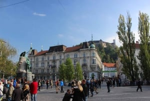 Zagreb: excursão de um dia à caverna de Postojna, castelo de Predjama e Ljubljana