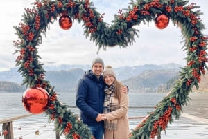 Zagabria: tour di 1 giorno ai mercatini di Natale di Lubiana e del lago di Bled