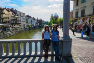 Zagabria: tour di 1 giorno ai mercatini di Natale di Lubiana e del lago di Bled