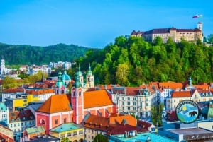 Zagrzeb: Jaskinia Postojna, zamek Predjama i Lublana w jeden dzień