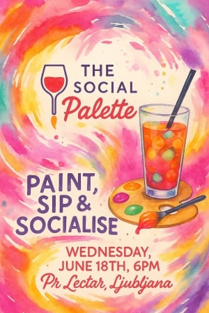 Paint And Sip With The Social Paletter