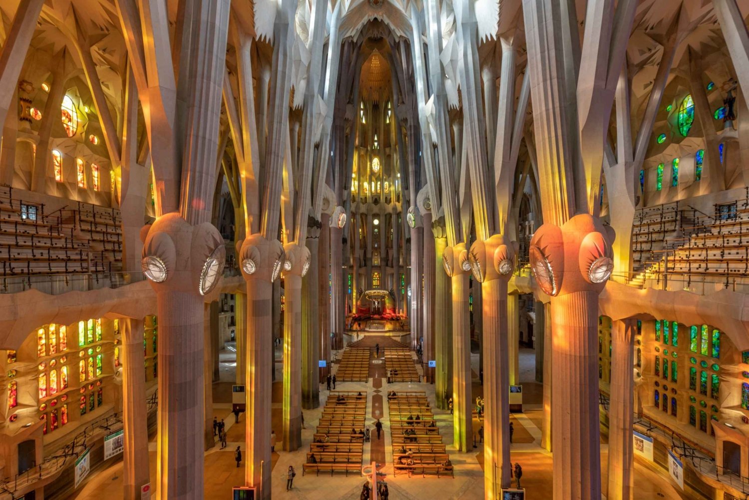 Barcelona: Indgangsbillet til Sagrada Familia med audioguide