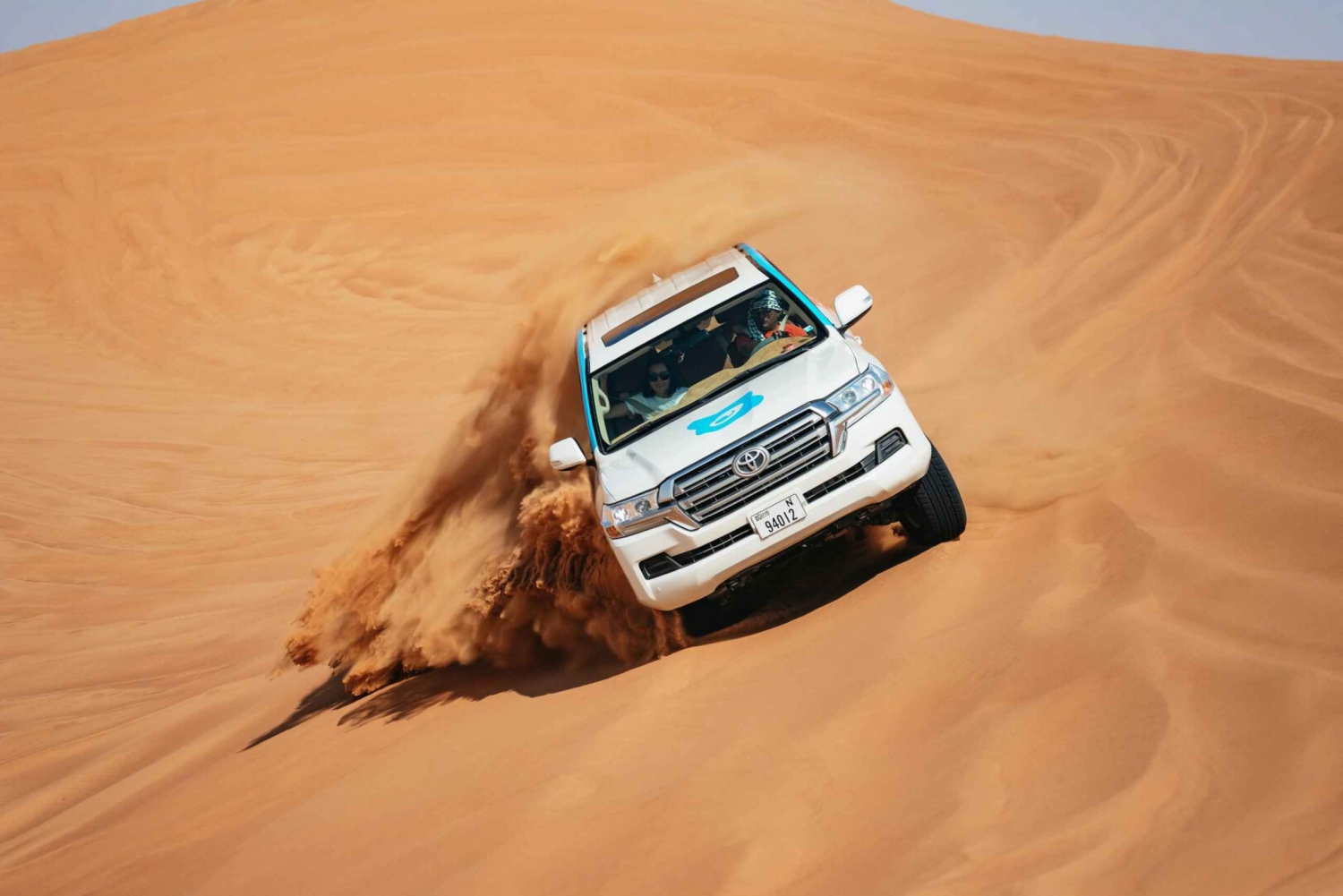 Dubai: Halvdagssafari i ørkenen med kameltur og firhjuling