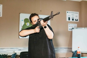 Gdańsk: Extreme Gun Shooting Experience with Transfers