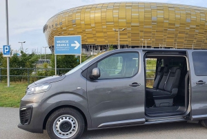 Gdańsk: Extreme Gun Shooting Experience with Transfers