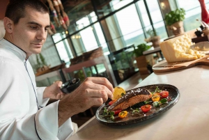 Gdansk: Olivia Star Observation Deck with Dinner & Drinks