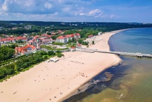 Gdańsk-Sopot: cruzeiro privado com uma taça de Prosecco