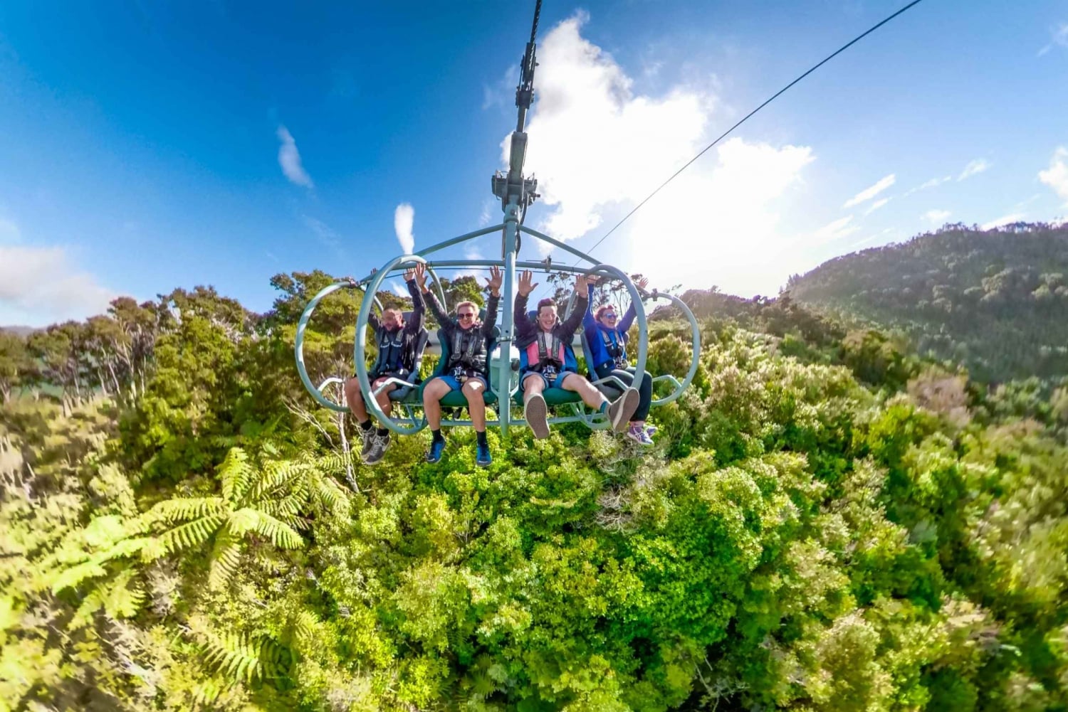 Nelson: Cable Bay Adventure Park Skywire Experience