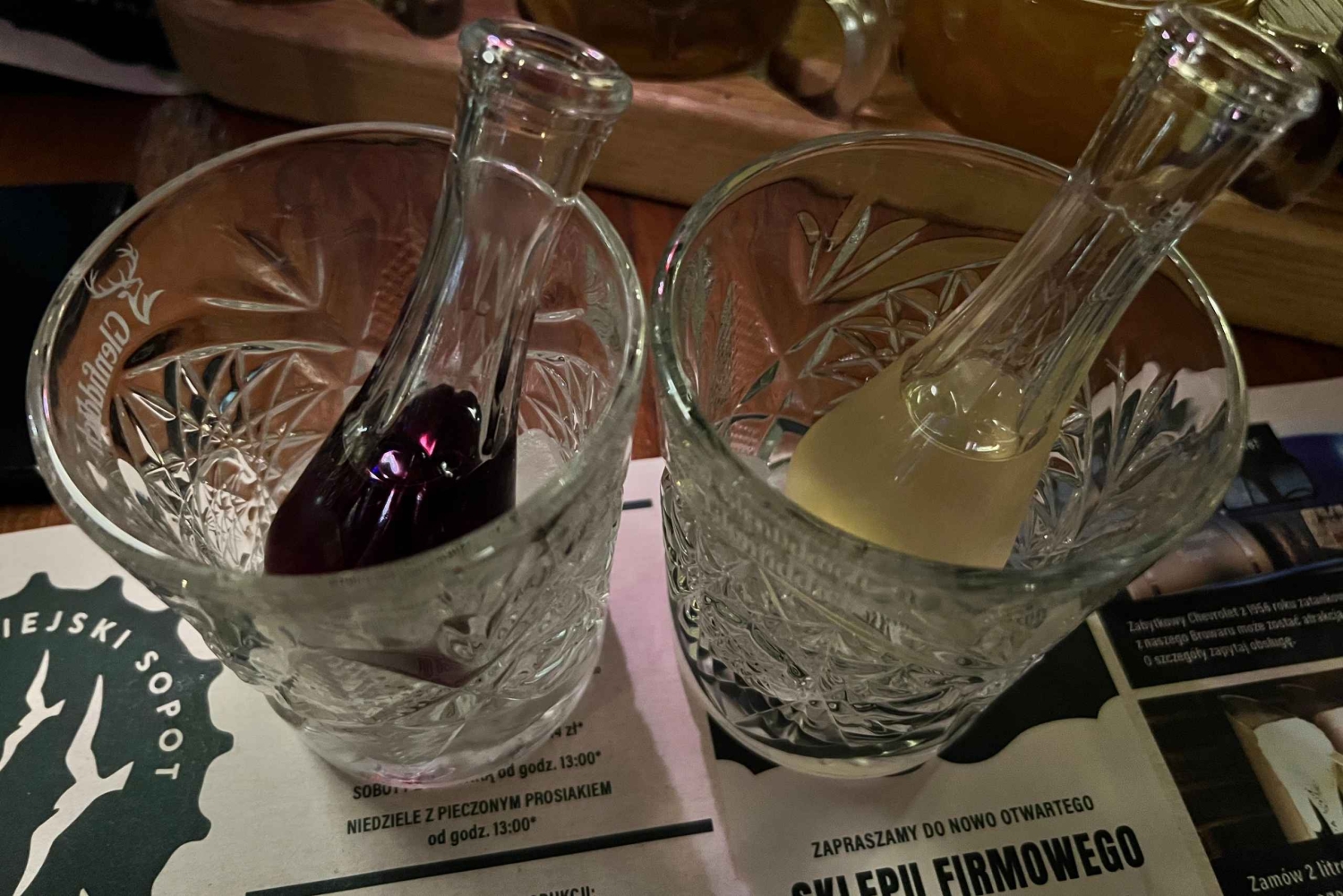 Sopot : dégustation de vodka et de liqueur avec des collations