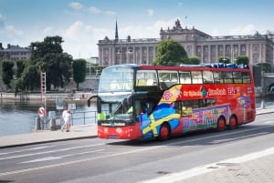 Stockholm: Bus or Bus & Boat Hop-On Hop-Off Tour