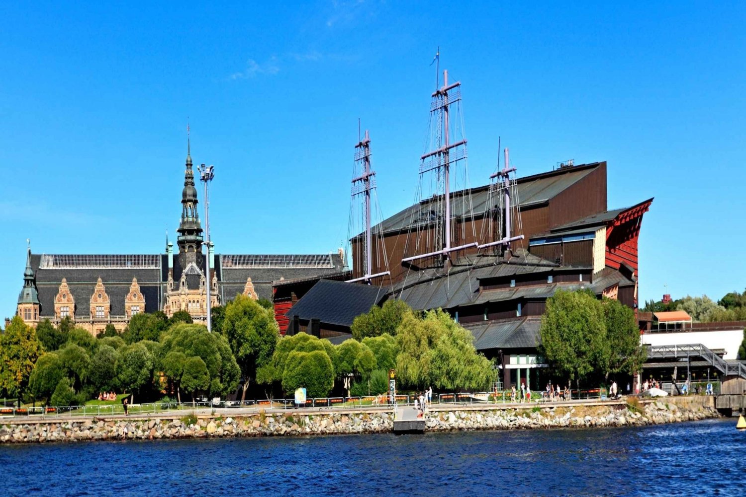 Vandring på Djurgården, Skansen og Vasamuseet i Stockholm
