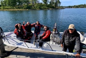 Fishing Adventure Full Day in Stockholm Archipelago w Guide