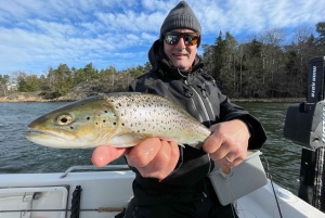 Fishing Adventure Full Day in Stockholm Archipelago w Guide