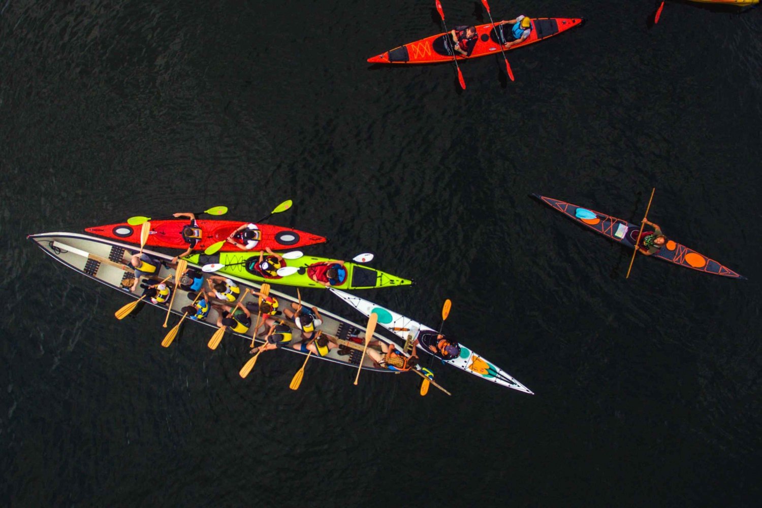 From Vaxholm: Stockholm Archipelago Big Canoe Adventure