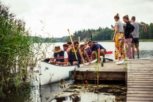 Från Vaxholm: Stockholms skärgård Big Canoe Adventure