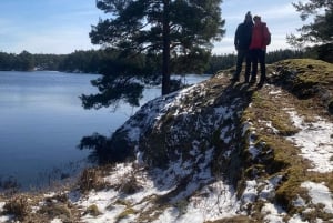 Hike, traditional food, guided wood burning outdoor sauna