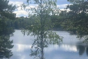 Hike, traditional food, guided wood burning outdoor sauna