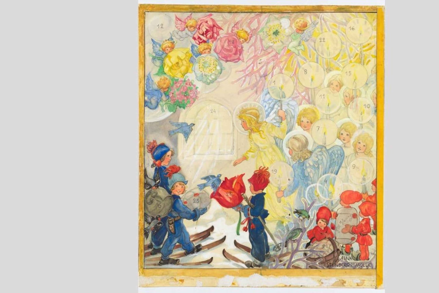 リディンゲ島：ミレスゴーデン アドベントカレンダー展 チケット