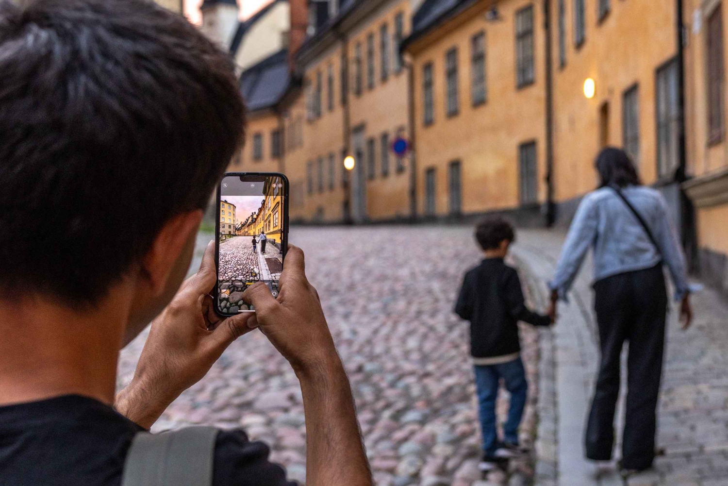 Paseo fotográfico privado de la Hora Dorada en Estocolmo