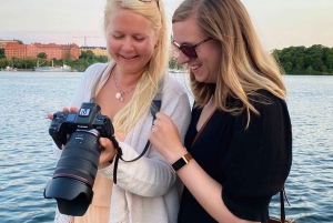 Paseo fotográfico privado de la Hora Dorada en Estocolmo