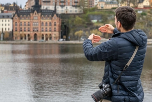Paseo fotográfico privado de la Hora Dorada en Estocolmo