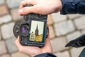 Paseo fotográfico privado de la Hora Dorada en Estocolmo