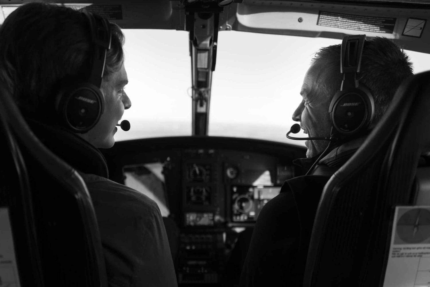 Privat helikoptertur över Stockholms yttre skärgård