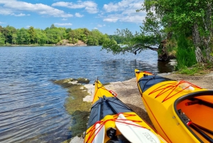 Sigtuna: Historyczne miejsca nad jeziorem Mälaren Spływ kajakowy z lunchem
