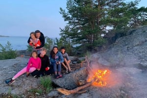 Estocolmo: 2 dias de caiaque e acampamento no arquipélago