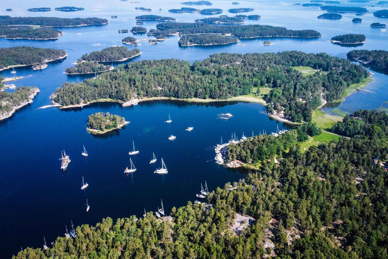 Sztokholm: 2-godzinna wycieczka z przewodnikiem po wyspach archipelagu