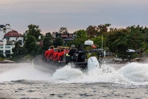 Stoccolma: tour in barca dell'arcipelago in RIB della durata di 2 ore