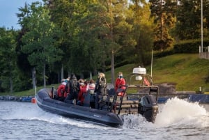 Stoccolma: tour in barca dell'arcipelago in RIB della durata di 2 ore