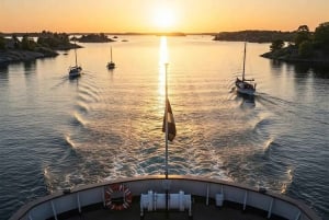 Estocolmo: excursão a pé de 2 horas + cruzeiro pelo arquipélago de 2,5 horas