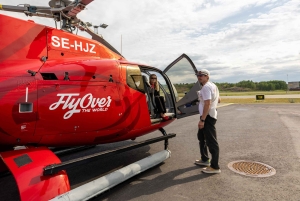 30-minutowy prywatny lot helikopterem nad Sztokholmem i Vaxholm