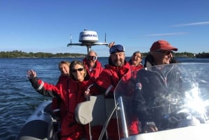 Stockholm : visite d'1 h dans l'archipel en hors-bord