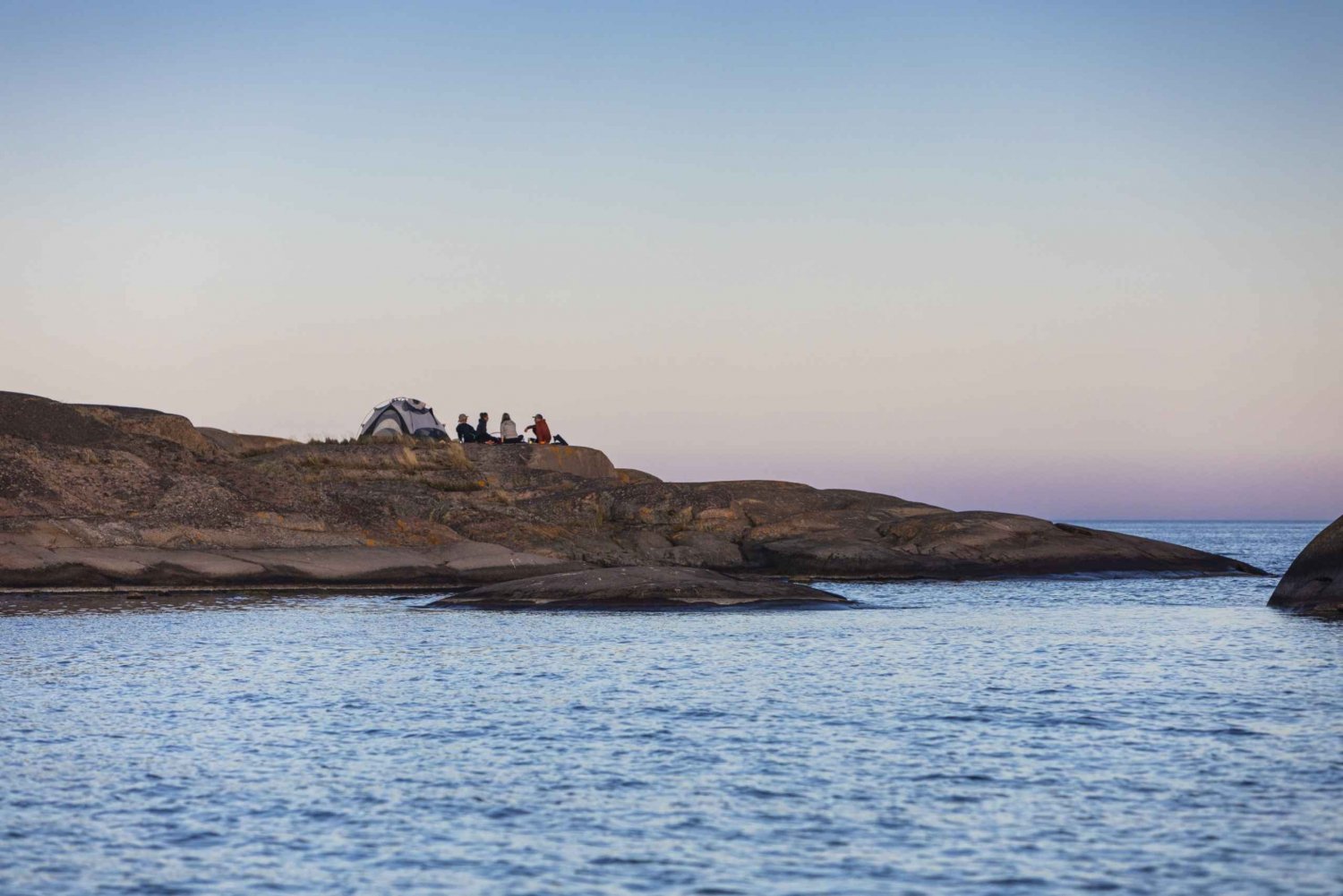 Arquipélago de Estocolmo: caiaque autoguiado de 4 dias e acampamento selvagem