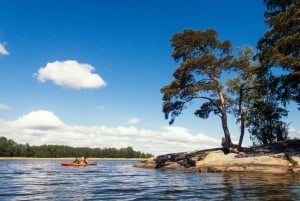 Stockholm : Visite privée en kayak de l'Archipel, adaptée aux familles