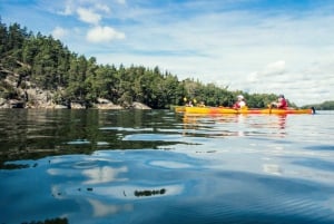 Stoccolma: Tour in kayak delle isole dell'arcipelago e picnic all'aperto