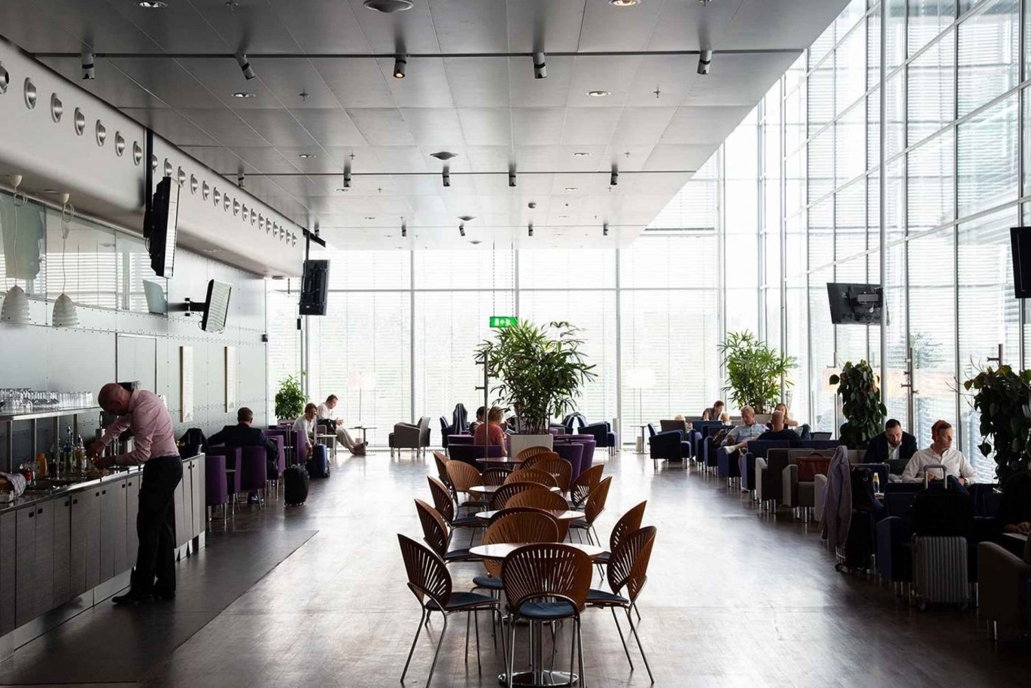 Aeropuerto de Estocolmo Arlanda (ARN): entrada a la sala Premium
