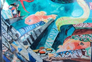 Stockholm: Båttur til Exe Ericson-veggmaleriet og pizza