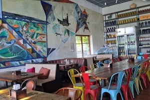 Стокгольм: прогулка на лодке к фреске Эксе Эриксона и пиццерия