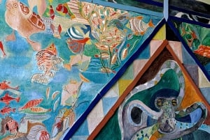 Стокгольм: прогулка на лодке к фреске Эксе Эриксона и пиццерия