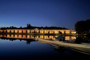 Stockholm bij nacht: winterkajaktocht met gids en droogpak