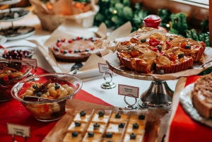 ストックホルム：クリスマスビュッフェ式ランチクルーズ（マルドワイン付き）