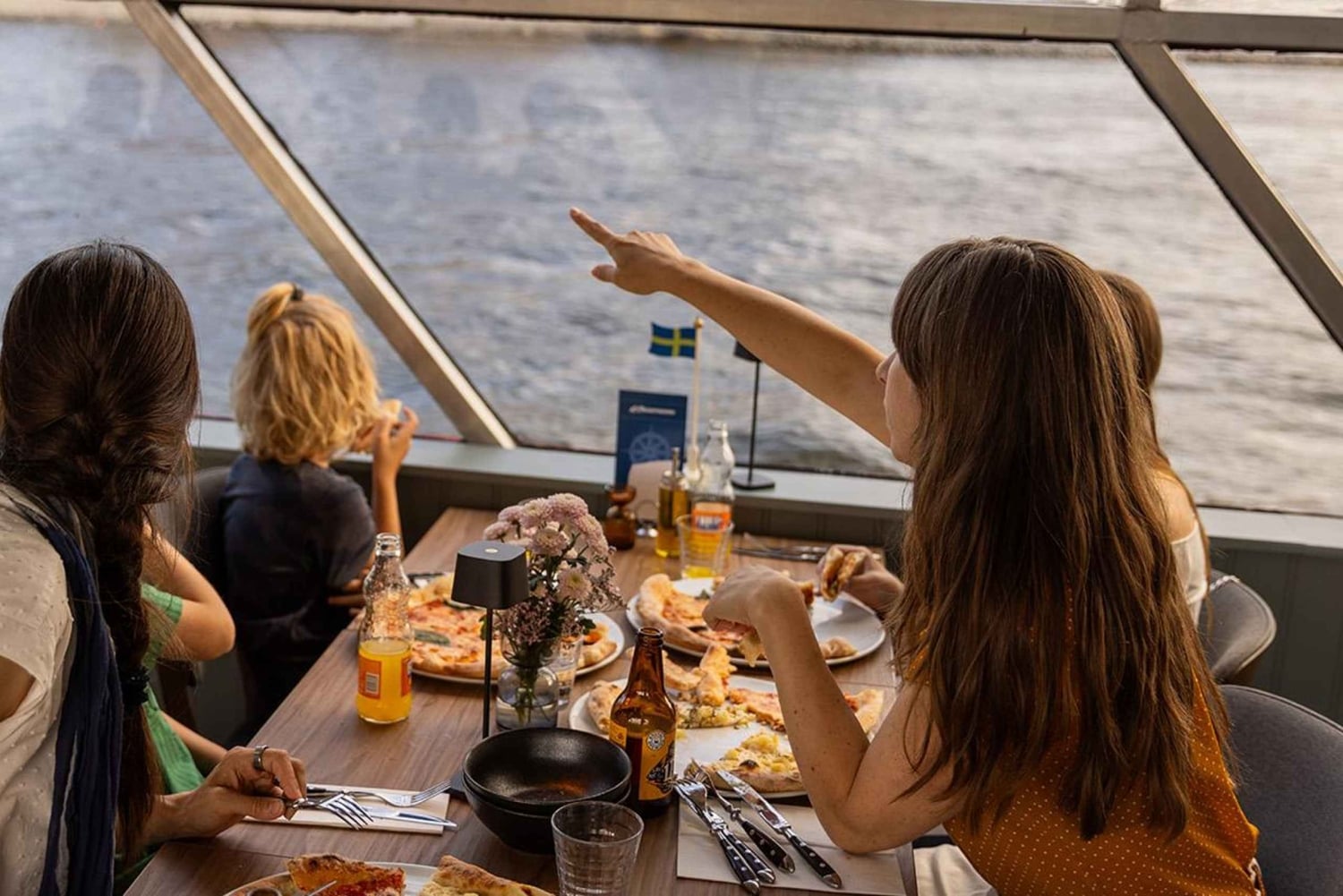 Stockholm: Bycruise med fersk pizza