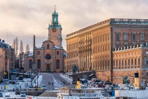 Excursão guiada na cidade de Estocolmo a pé (inglês/alemão)