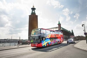 Estocolmo: City Sightseeing Hop-On Hop-Off Bus Tour de ônibus hop-on hop-off